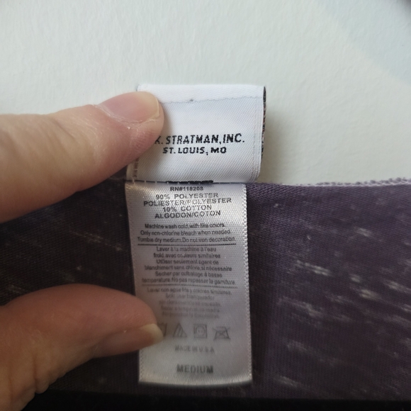 Harley-Davidson Purple Women's Top Y2k Eagles Nest Playa Del Carmen - Picture 6 of 10